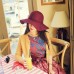  Fashion Floppy Wide Brim Wool Felt Bowler Beach Hat Summer Sun Cap LK  eb-62553943